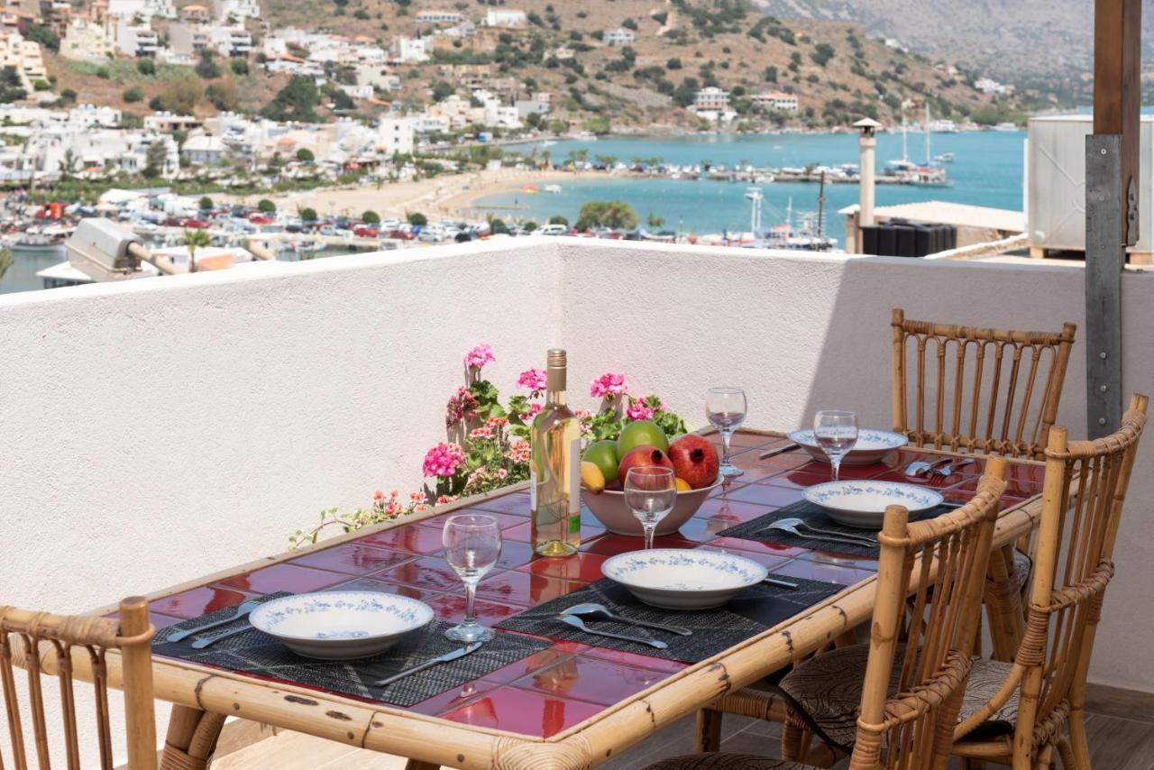 E.Berdufi Apartament Sea View Elounda Buitenkant foto