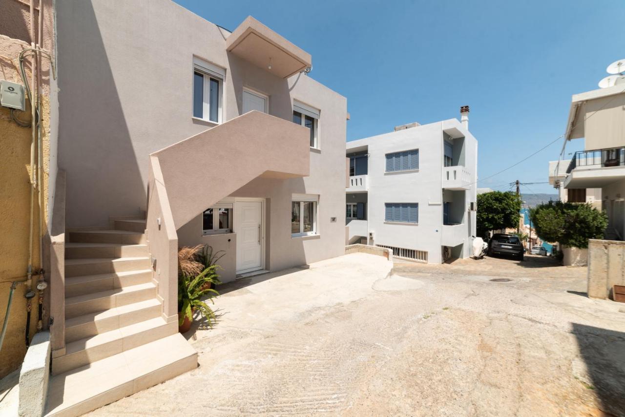 E.Berdufi Apartament Sea View Elounda Buitenkant foto